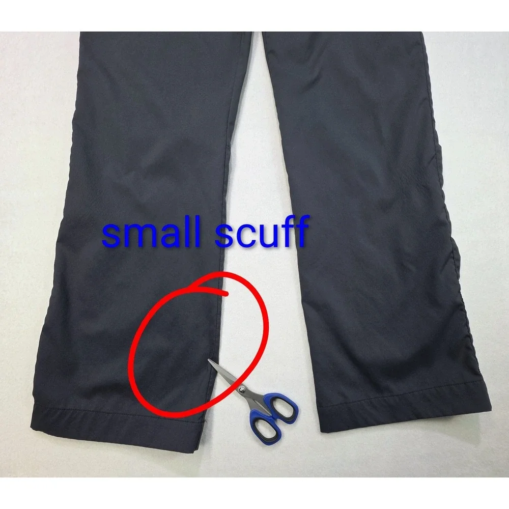 Nike Golf Pants Mes 34x30 Gray Rory McIlroy Modern Tech Woven 509737 Tee‎ Pocket